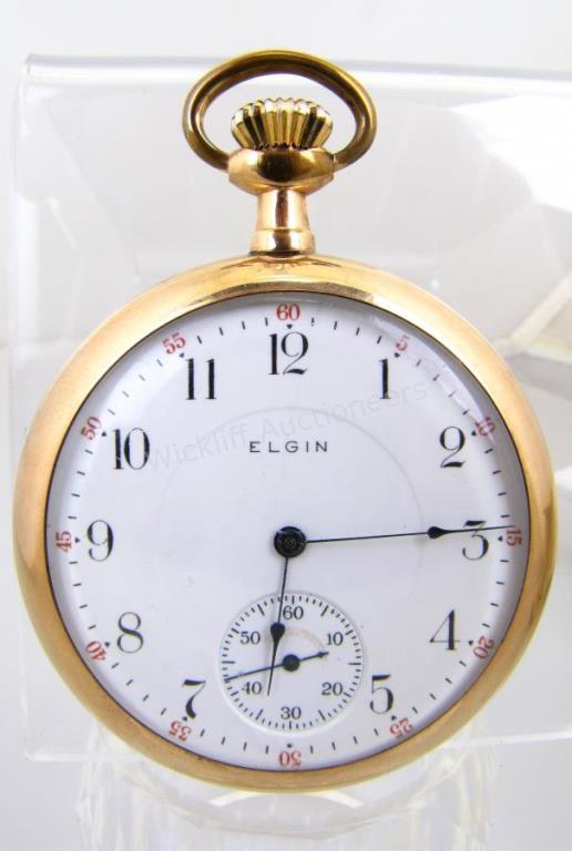 Appraisal: An antique Elgin National Watch Co open face pocket watch