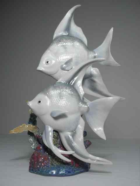 Appraisal: Lladro fine porcelain sculpture titled ''Underwater Explorers'' Retired Marked on