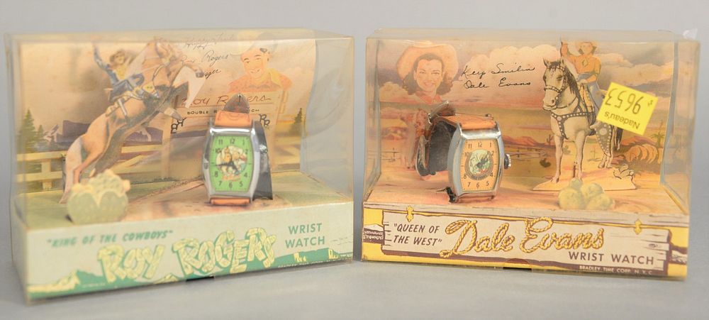 Appraisal: Two Bradley wrist watches still in their original boxes one