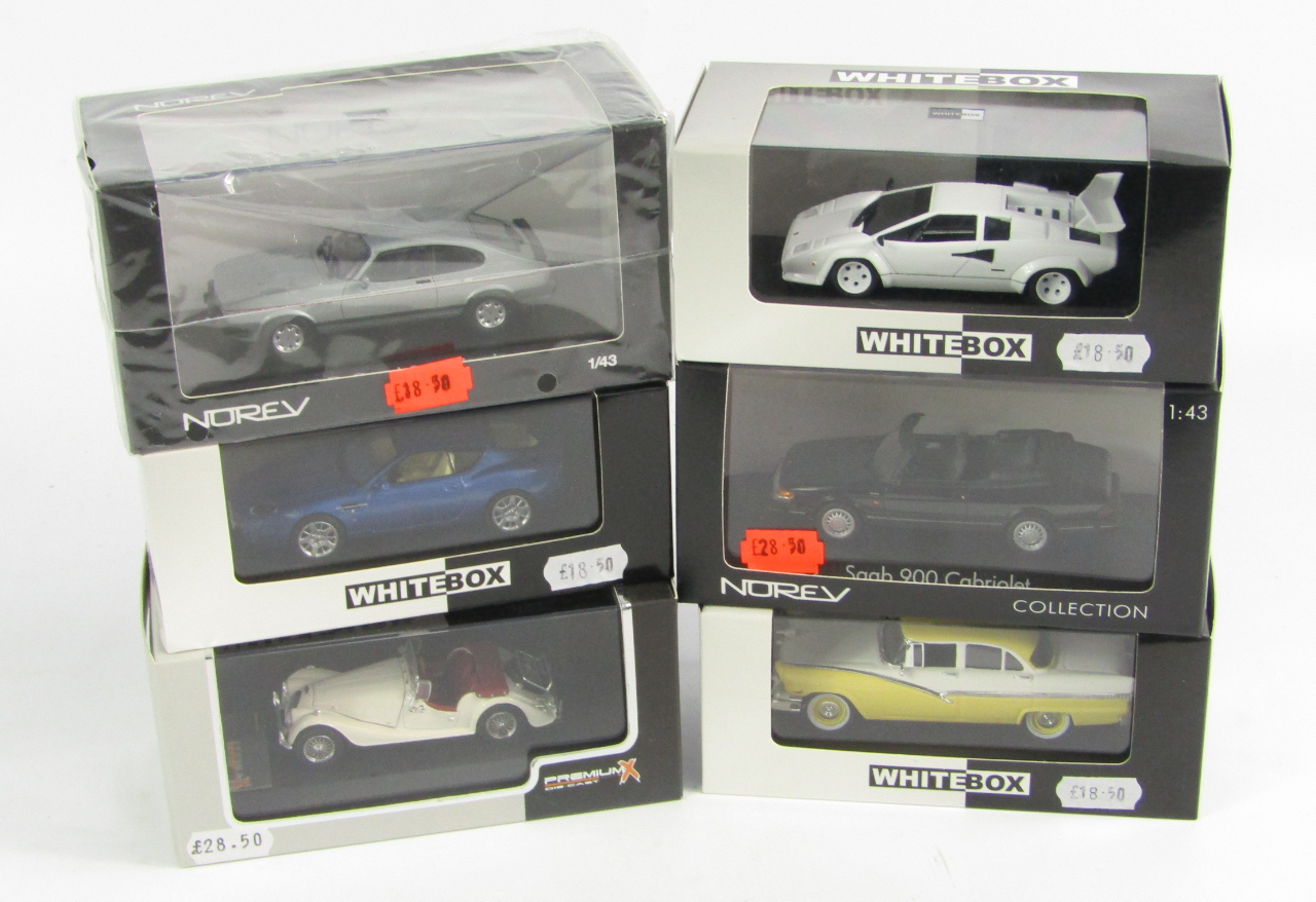 Appraisal: A selection of diecast vehicles by Norev including classic American