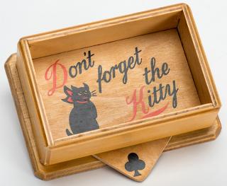 Appraisal: Black Cat Trump Indicator and Deck Holder Don t Forget