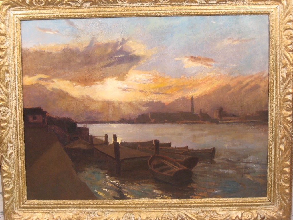 Appraisal: LILLIAN D SAWYERS Exh - Sunset Aldrington Basin Sussex oil