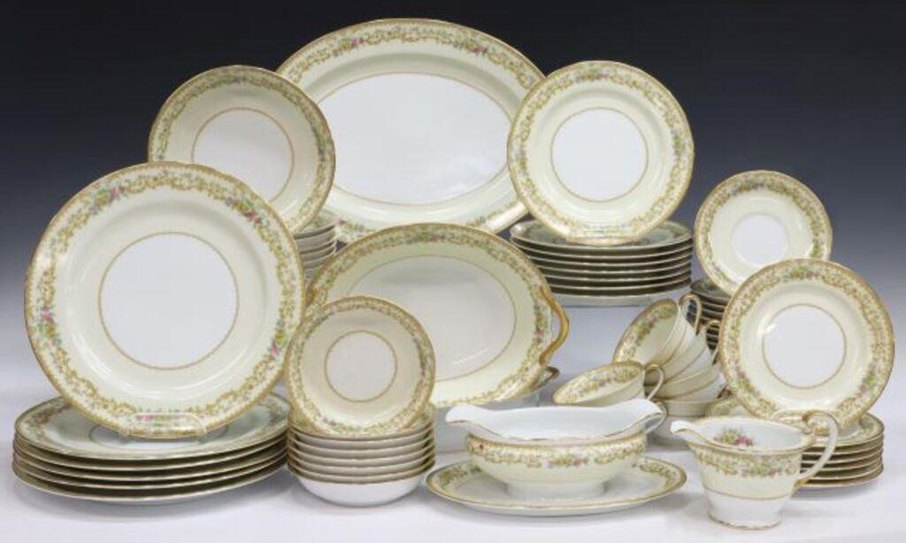 Appraisal: lot of Japanese Noritake partial china dinner service in the