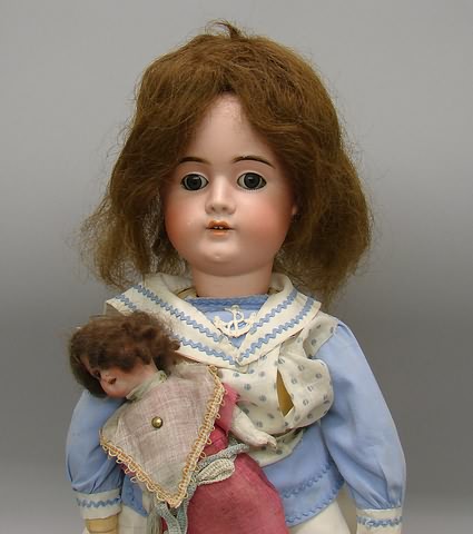 Appraisal: Pair of dolls Made in Germany Viola H Co Stationary