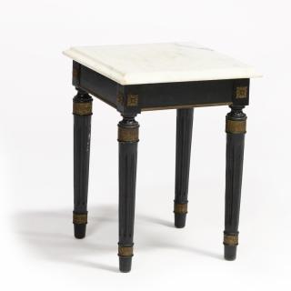 Appraisal: Louis XVI Style Marble Top Low Table mid th century