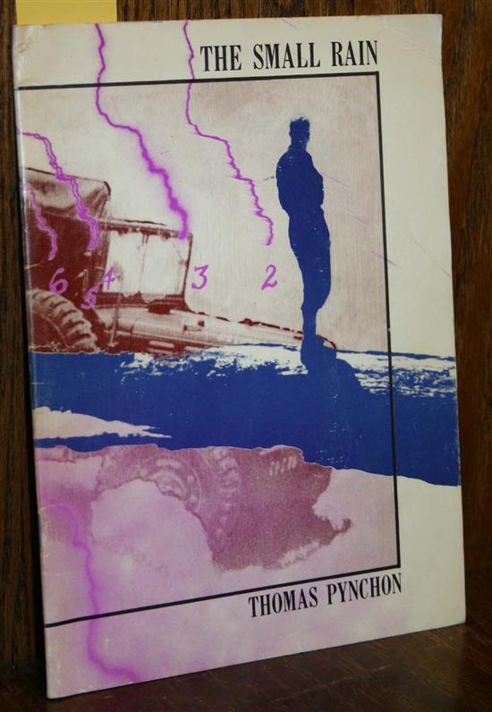 Appraisal: Miscellany Items Very Good Thomas Pynchon The Small Rain Lon