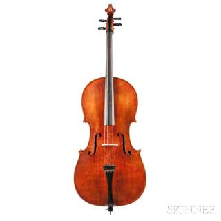 Appraisal: Czech Violoncello unlabeled length of back mm Estimate - Rib