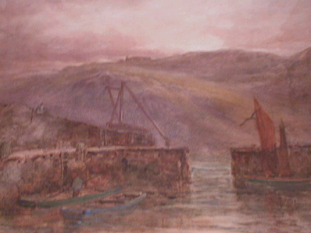 Appraisal: William Ramsey Crail Harbour watercolour signed x