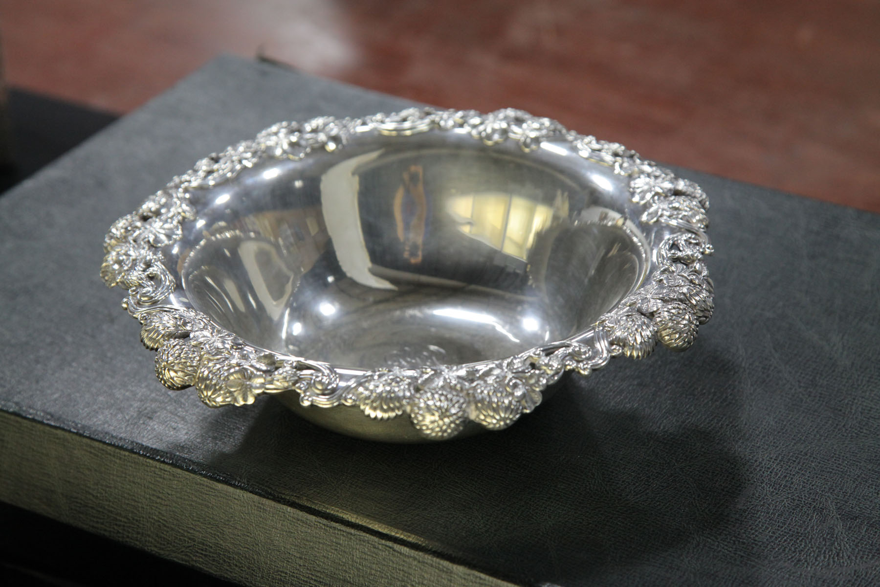 Appraisal: TIFFANY STERLING SILVER BOWL New York th century Sterling bowl