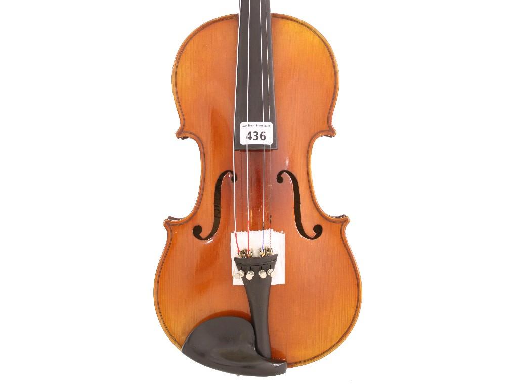 Appraisal: French violin circa cm