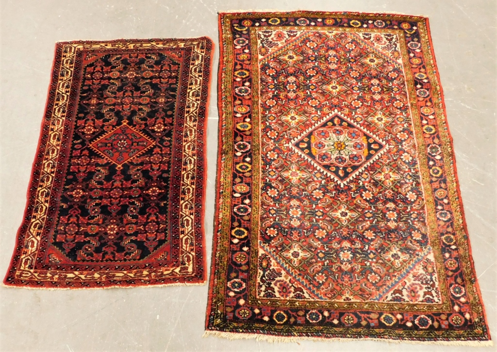 Appraisal: PC MIDDLE EASTERN DIAMOND MEDALLION CARPET RUGS Middle East th