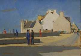 Appraisal: Victor Jean Desmeures French - S E Guenole Bretagne oil