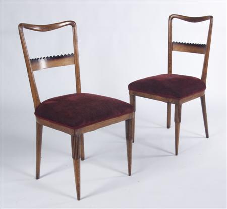 Appraisal: AUSTRIAN SCHOOL SET OF EIGHT DINING CHAIRS CIRCA bentwood each