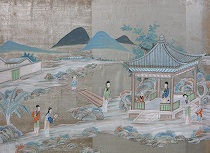 Appraisal: Unknown Artist Chinese th Century A charming domestic scene in