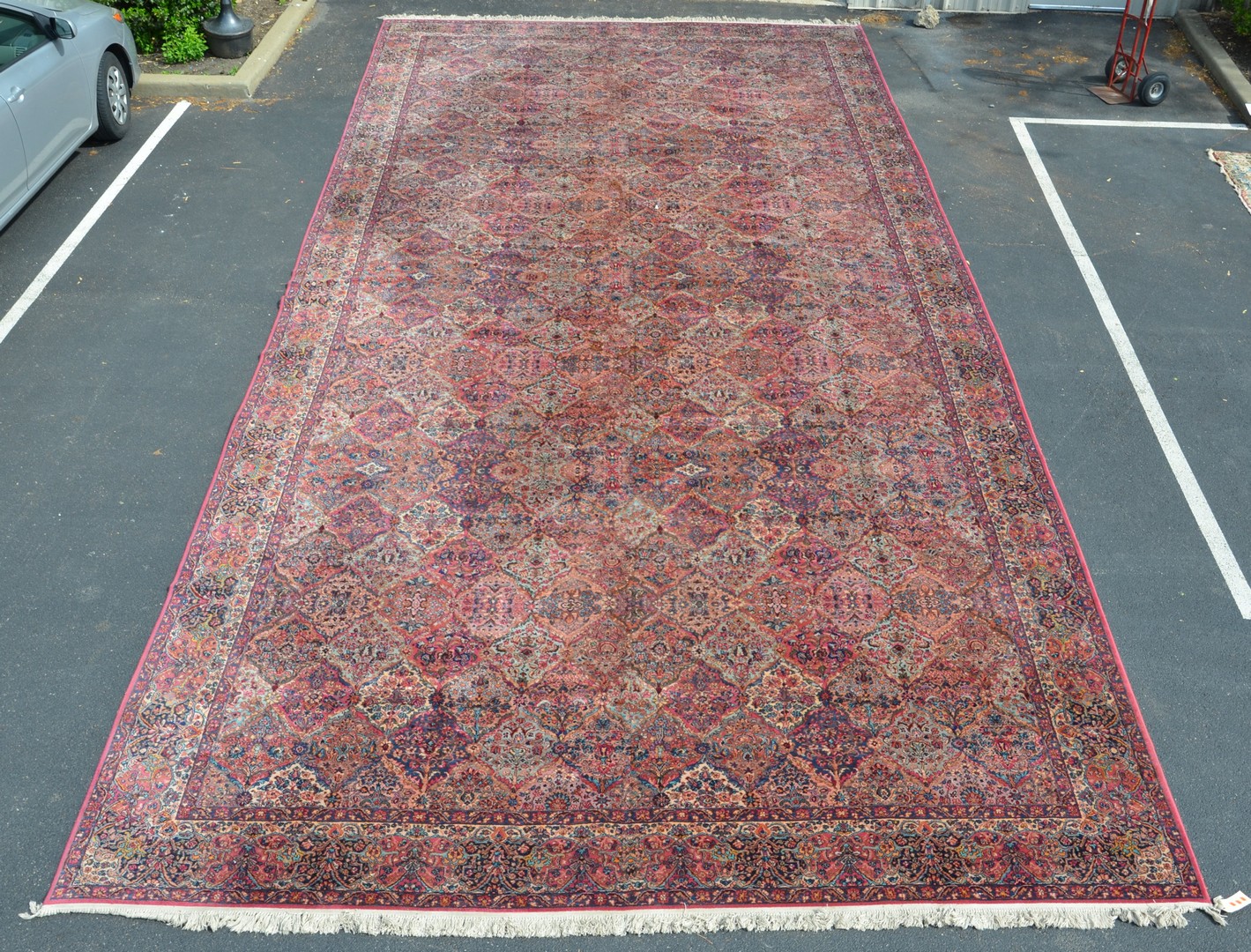 Appraisal: x Karastan Kirman Carpet