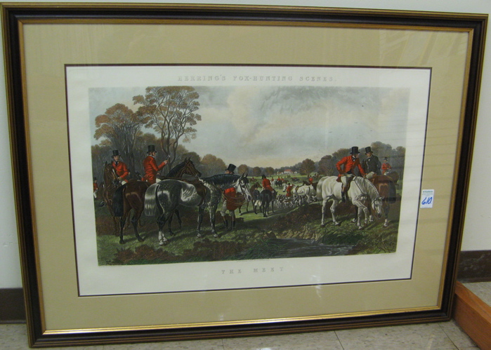 Appraisal: JOHN HARRIS JR the second colored engraving British - Titled