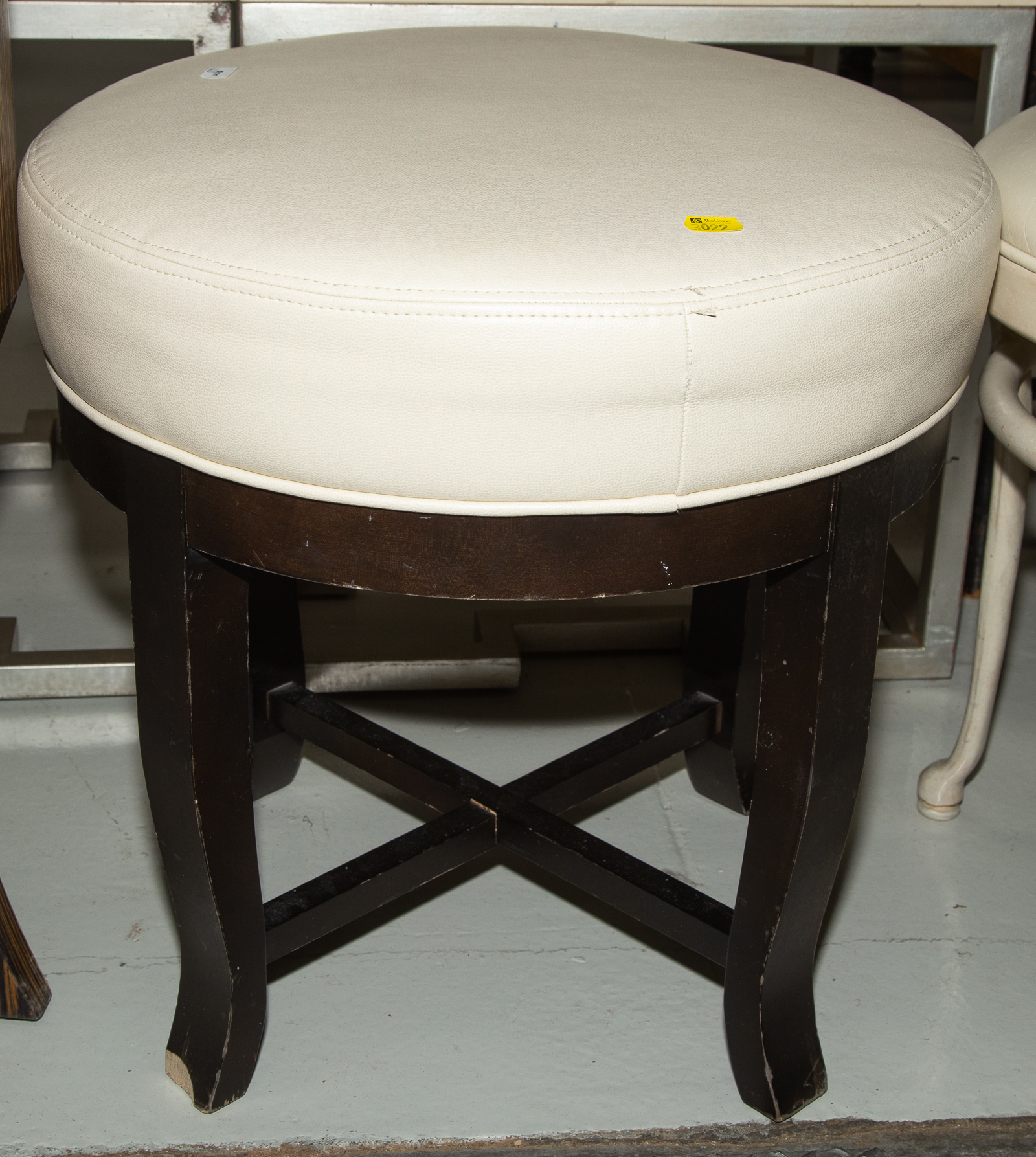 Appraisal: A SOUTHFIELD MODERN STYLE STOOL in H in Diam