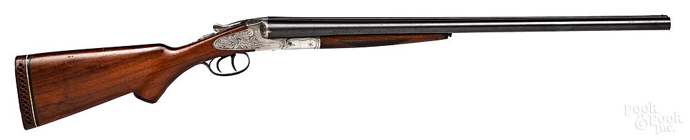 Appraisal: L C Smith Hunter Arms Ideal grade DBL shotgun L