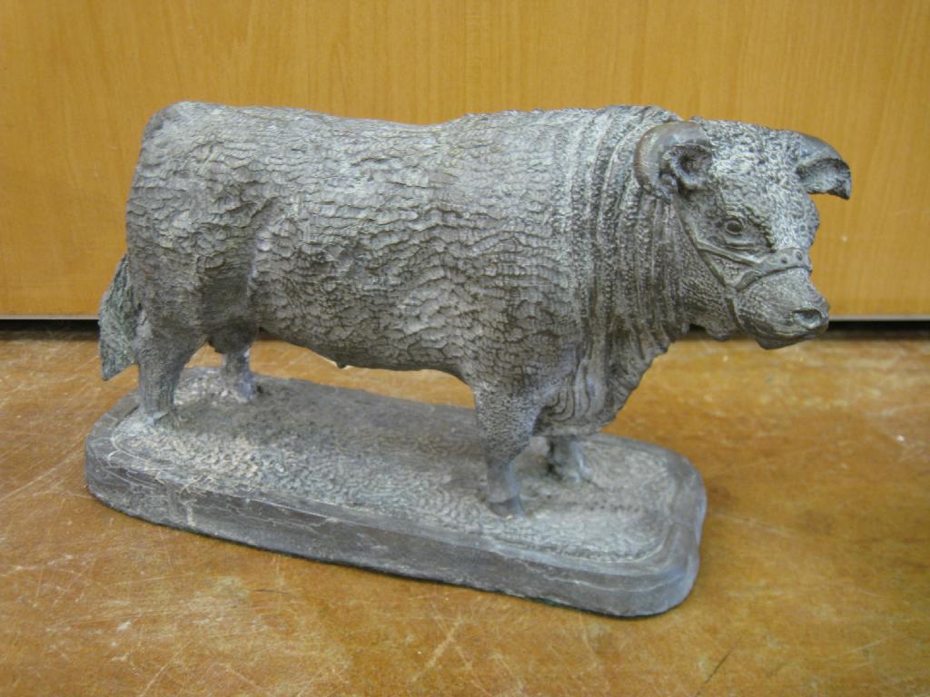 Appraisal: A lead model of a Hereford Bull