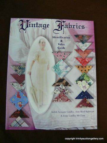 Appraisal: Vintage Fabrics Reference Book - Soft cover edition- New book-