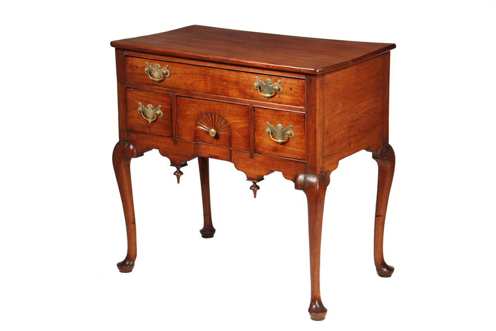 Appraisal: QUEEN ANNE LOWBOY - Massachusetts Queen Anne Lowboy having one