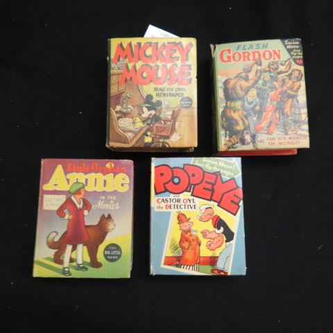 Appraisal: Lot of Big Little Books Little Orphan Annie Popeye Mickey