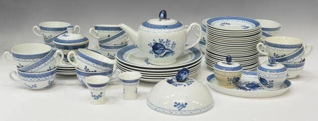 Appraisal: lot of Royal Copenhagen porcelain serviceware in the Tranquebar Blue