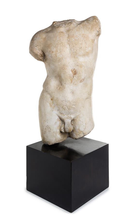 Appraisal: Sale Lot A Continental Composition Torso of a Man th