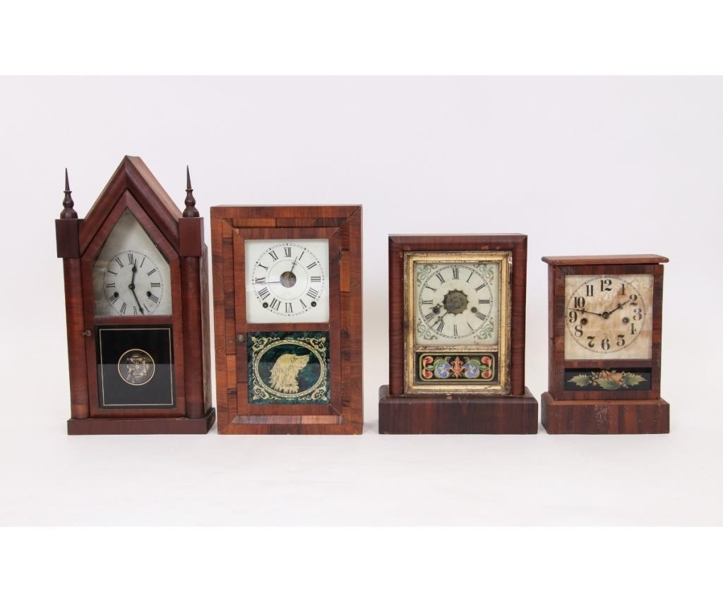 Appraisal: Four mantel clocks including two by Seth Thomas together with