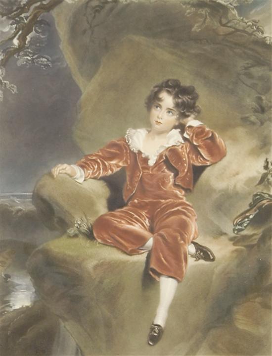 Appraisal: Sir Thomas Lawrence after British - RED BOY MASTER LAMBTON