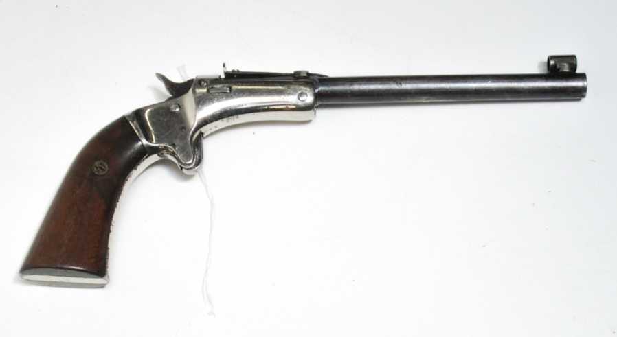 Appraisal: J STEVENS A T CO NUMBER TIP-UP SINGLE SHOT PISTOL