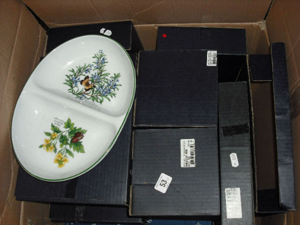 Appraisal: A Collection Of Royal Worcester Herbs Dinner Ware Comprising Large