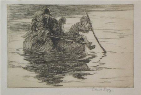 Appraisal: EILEEN ALICE SOPER BRITISH - A VOYAGE OF DISCOVERY Etching