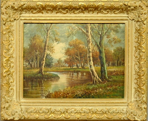 Appraisal: - Moore Thomas Manning American th th c oil on