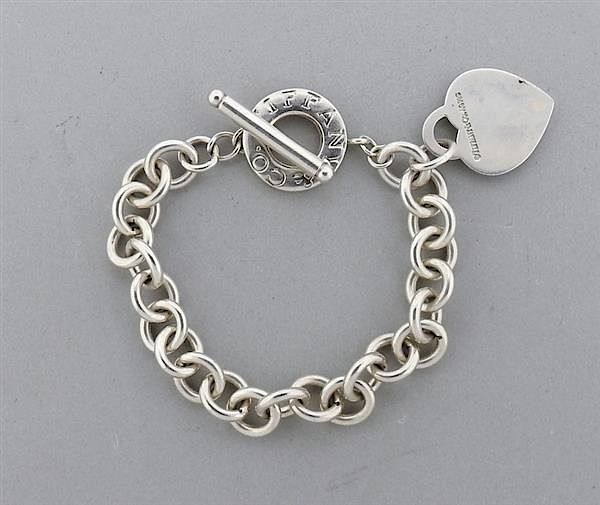 Appraisal: Tiffany Co Sterling Silver Return To Tiffany Tag Bracelet METAL