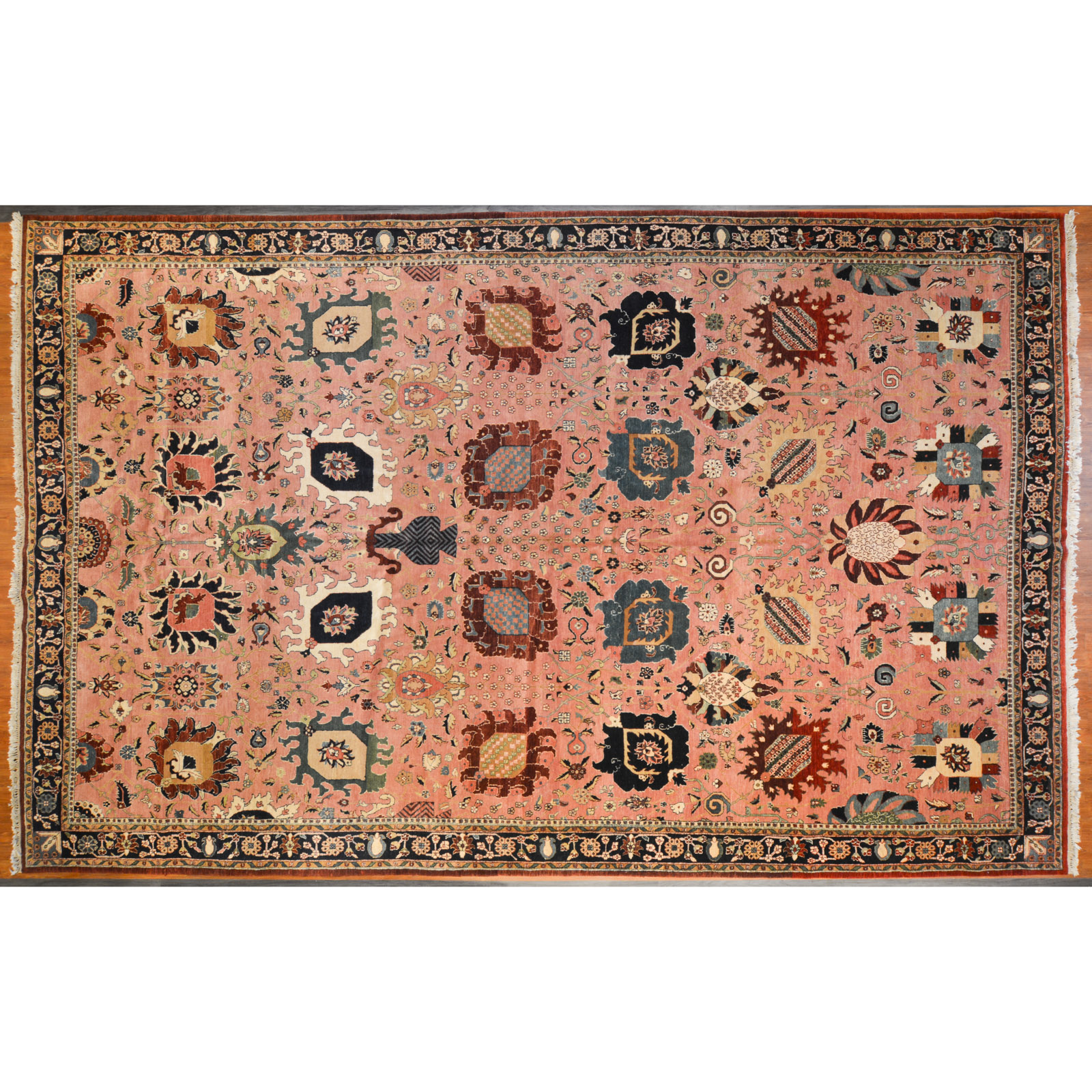 Appraisal: MAHINDRA CARPET INDIA X Fourth quarter- th century hand-knotted wool