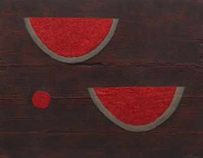 Appraisal: Rufino Tamayo Mexican - Sandias con Manzana Color mixograph signed