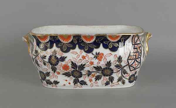 Appraisal: Gaudy ironstone foot bath th c h w