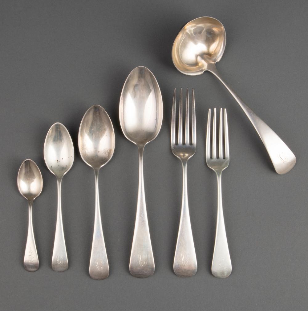 Appraisal: Gorham Gorham Pattern Sterling Silver Flatware Service late th c