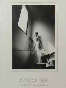 Appraisal: Jeanloup Sieff A photo print of a girl on a