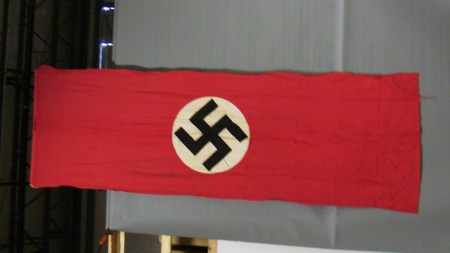 Appraisal: German WWII cotton large sized banner