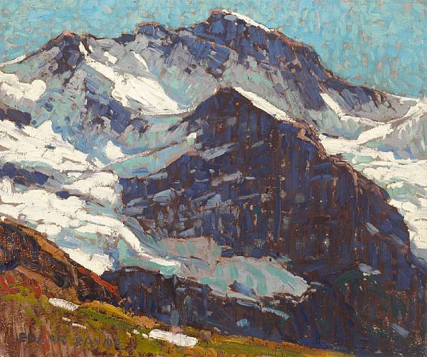 Appraisal: Edgar Payne American - Snow-covered Peaks signed 'Edgar Payne' lower