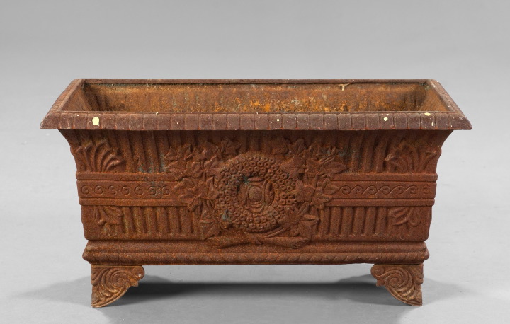 Appraisal: Anglo-American Cast-Iron Planter third quarter th century in the classical