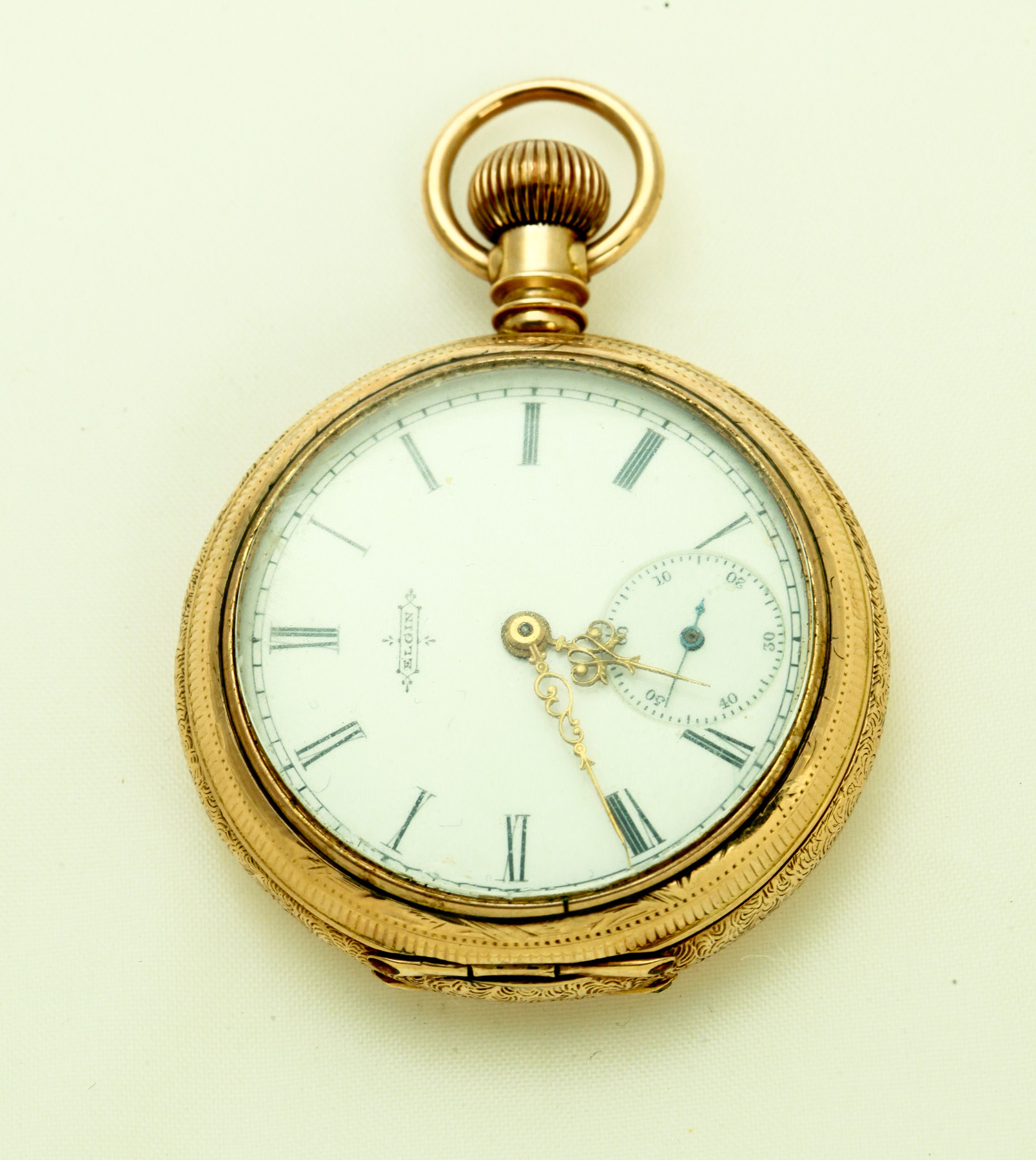 Appraisal: ELGIN POCKET WATCH American circa Size open face J case