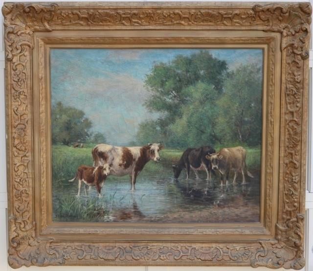 Appraisal: D F WENTWORTH DANIEL WENTWORTH - MAINE NORWAY OIL PAINTING