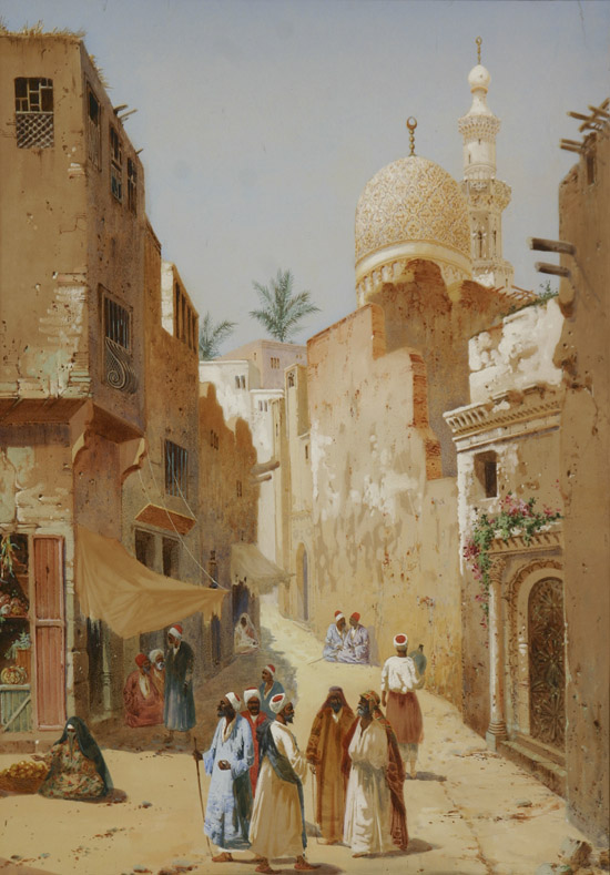 Appraisal: Henry S Lynton British th- th Century A Cairo Street