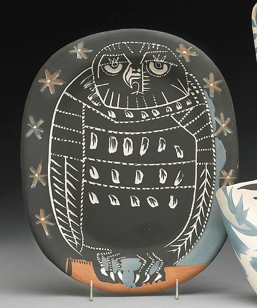 Appraisal: n a Pablo Picasso Spanish - Mat Owl A R