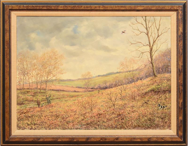 Appraisal: WILLIAM E BARRINGTON BROWNE - END OF PHEASANT DRIVE GLOUCESTERSHIRE