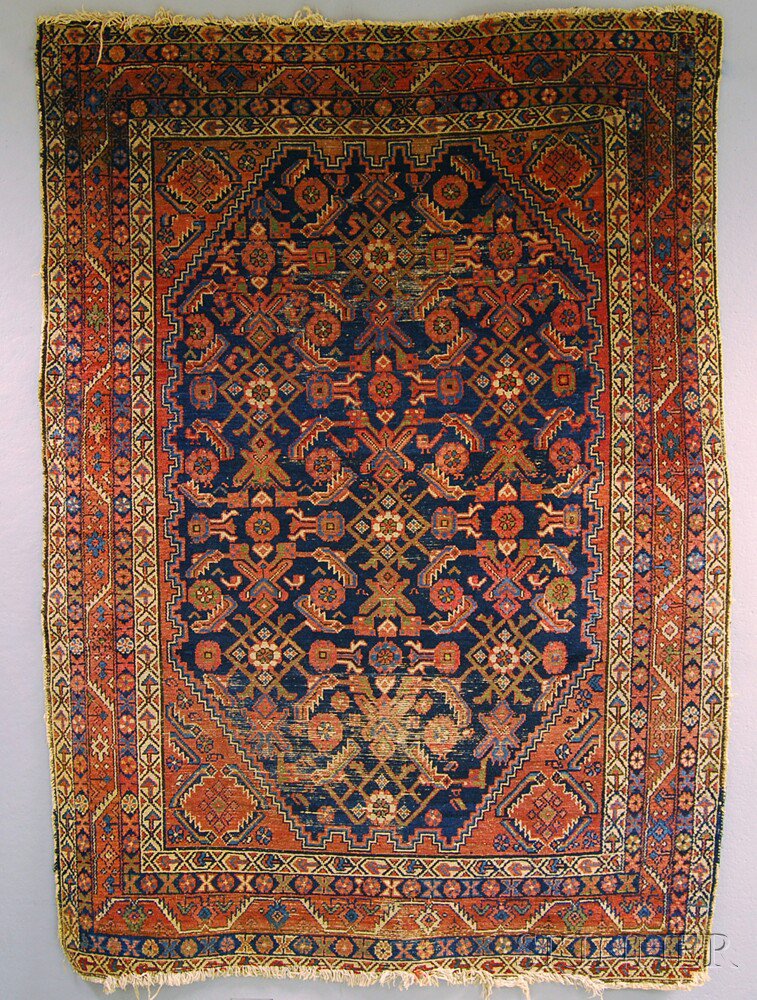 Appraisal: Tabriz Rug Northwest Persia late th early th century moth