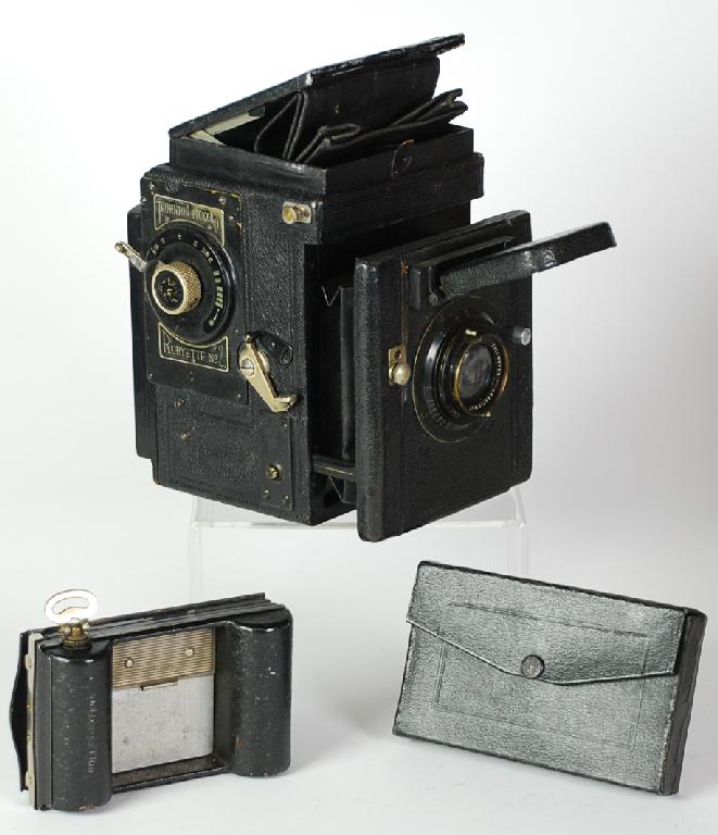 Appraisal: THORNTON PICKARD RUBYETTE NO with plate and roll film holder